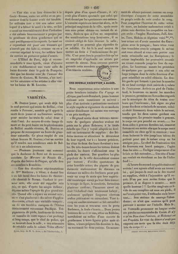 
						Affichage en mode lecture de la page
					