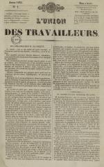 Tribune prolétaire, N°1, pp. 1