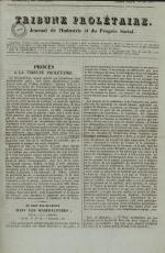 Tribune prolétaire, N°11, pp. 1
