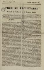 Tribune prolétaire, N°24, pp. 1