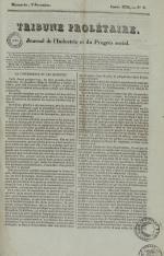 Tribune prolétaire, N°8