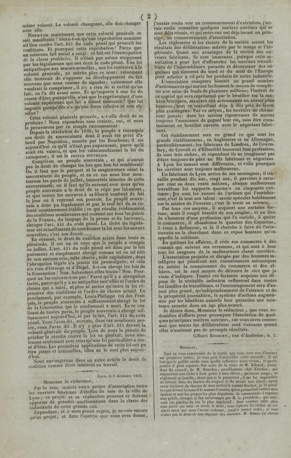 
						Affichage en mode lecture de la page
					