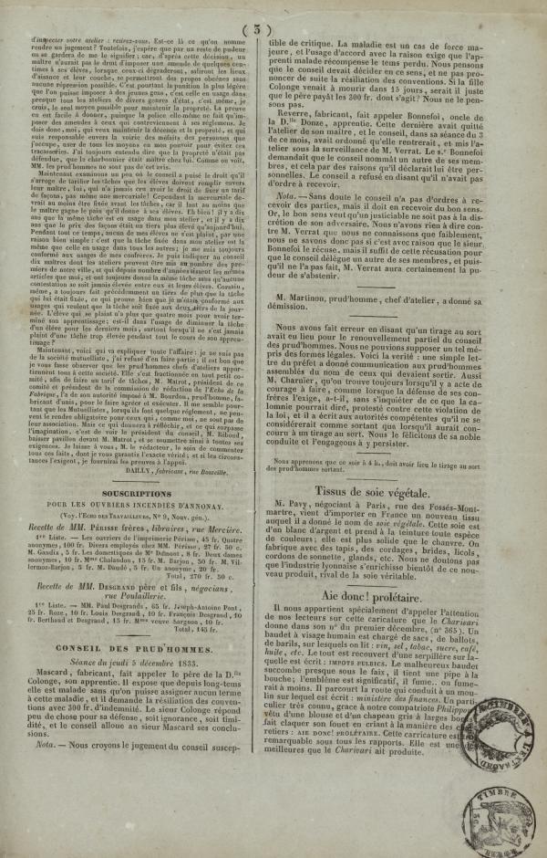 
						Affichage en mode lecture de la page
					