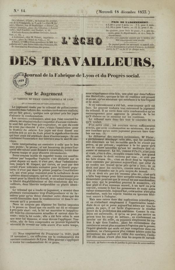 
						Affichage en mode lecture de la page
					