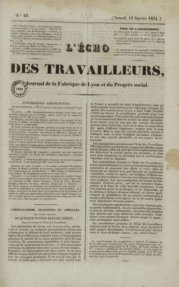 
						Affichage en mode lecture de la page
					