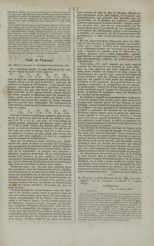 
						Affichage en mode lecture de la page
					