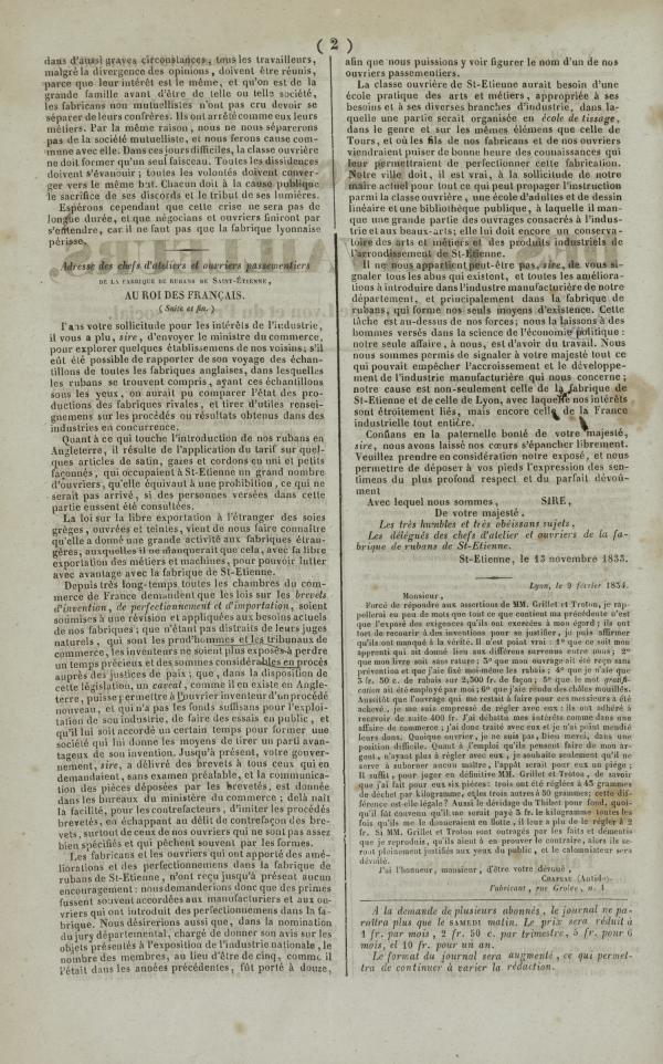 
						Affichage en mode lecture de la page
					