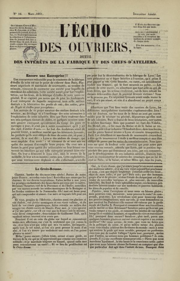 
						Affichage en mode lecture de la page
					