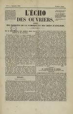L'Echo des ouvriers, N°5
