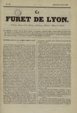 Le Furet de Lyon, N°17
