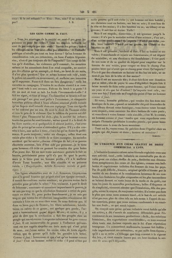 
						Affichage en mode lecture de la page
					