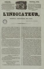 L'Indicateur, N°11, pp. 1