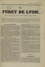 Le Furet de Lyon, N°9, pp. 1