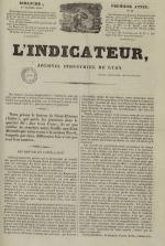 L'Indicateur, N°20, pp. 1
