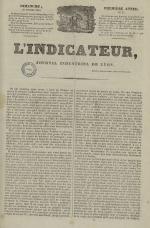 L'Indicateur, N°22, pp. 1