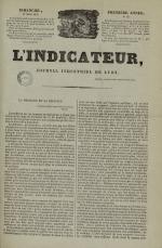 L'Indicateur, N°24, pp. 1