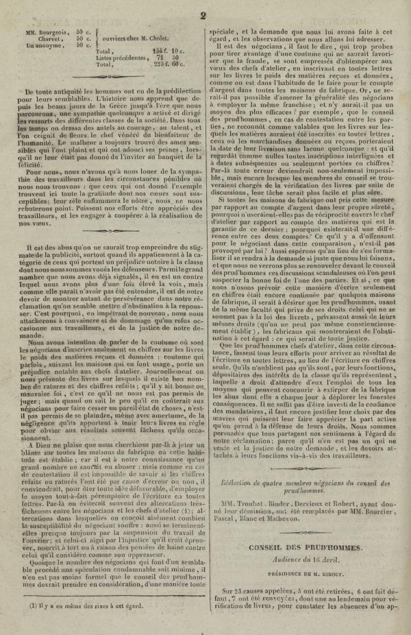 
						Affichage en mode lecture de la page
					