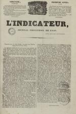 L'Indicateur, N°36, pp. 1