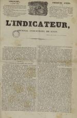 L'Indicateur, N°42, pp. 1