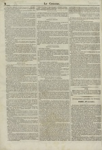 Le Censeur : journal de Lyon, politique, industriel et littéraire, N°10, pp. 2