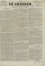 Le Censeur : journal de Lyon, politique, industriel et littéraire, N°12, pp. 1