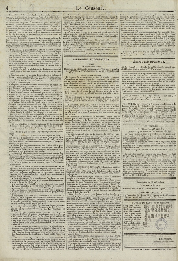 
						Affichage en mode lecture de la page
					