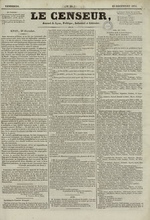 Le Censeur : journal de Lyon, politique, industriel et littéraire, N°26