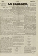 Le Censeur : journal de Lyon, politique, industriel et littéraire, N°100