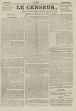Le Censeur : journal de Lyon, politique, industriel et littéraire, N°104