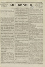Le Censeur : journal de Lyon, politique, industriel et littéraire, N°108