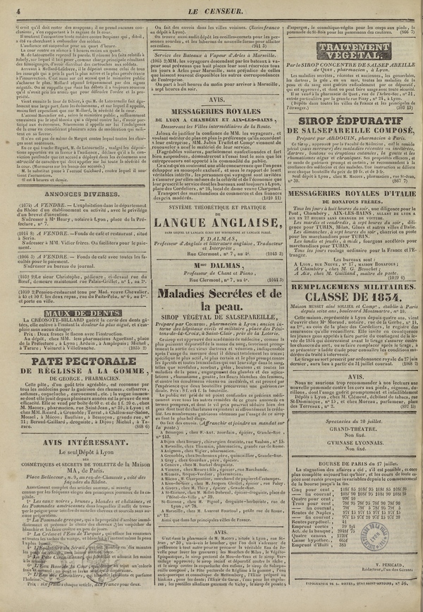 
						Affichage en mode lecture de la page
					