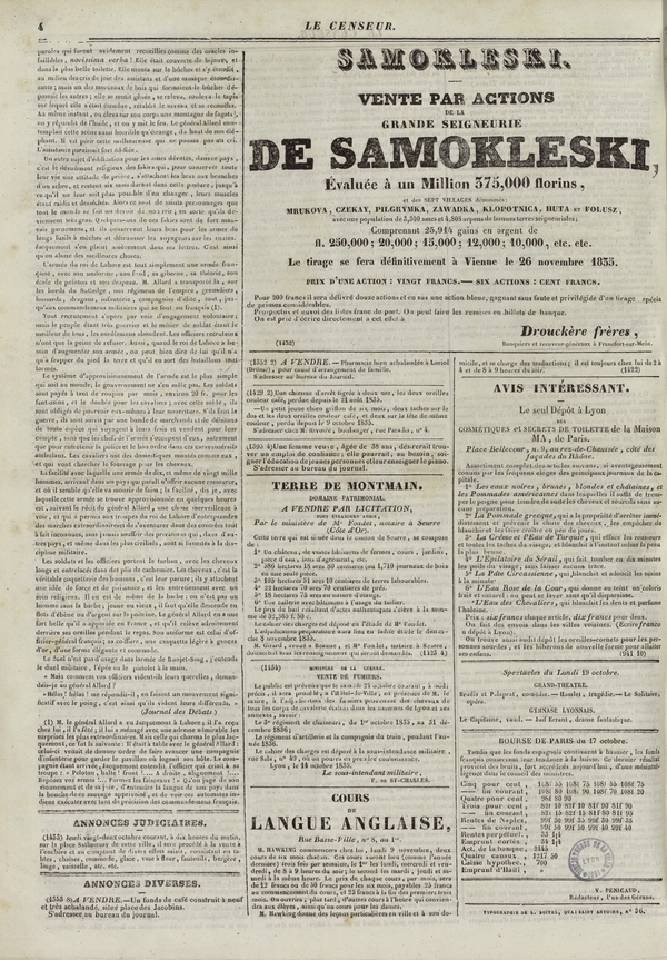
						Affichage en mode lecture de la page
					