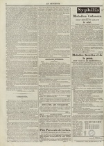 Le Censeur : journal de Lyon, politique, industriel et littéraire, N°301, pp. 4