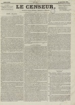 Le Censeur : journal de Lyon, politique, industriel et littéraire, N°51