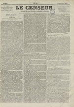 Le Censeur : journal de Lyon, politique, industriel et littéraire, N°59