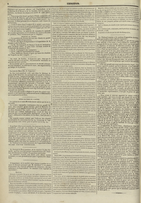 
						Affichage en mode lecture de la page
					