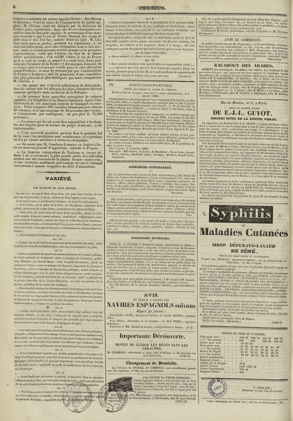 
						Affichage en mode lecture de la page
					