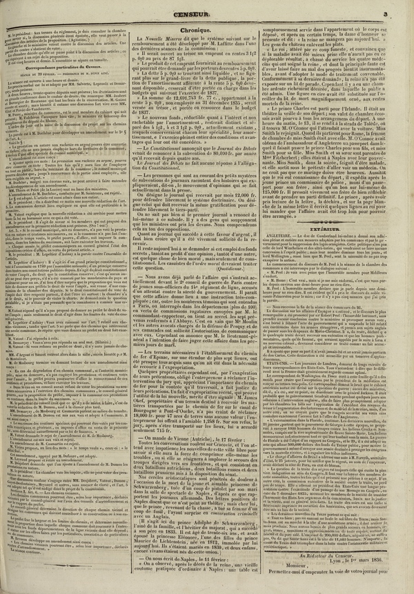 
						Affichage en mode lecture de la page
					