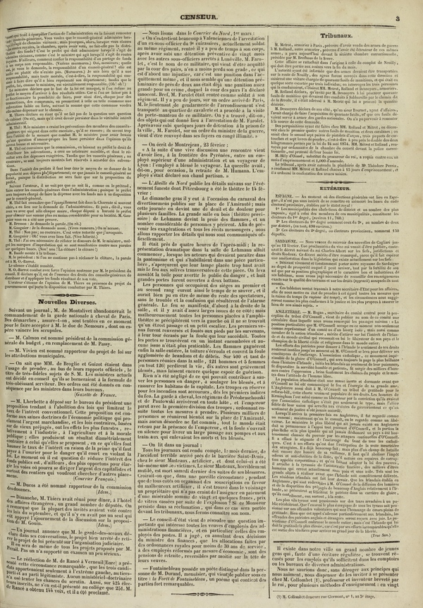 
						Affichage en mode lecture de la page
					
