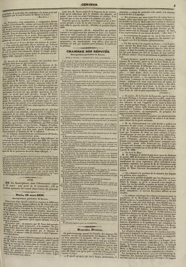 
						Affichage en mode lecture de la page
					