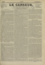Le Censeur : journal de Lyon, politique, industriel et littéraire, N°578, pp. 1