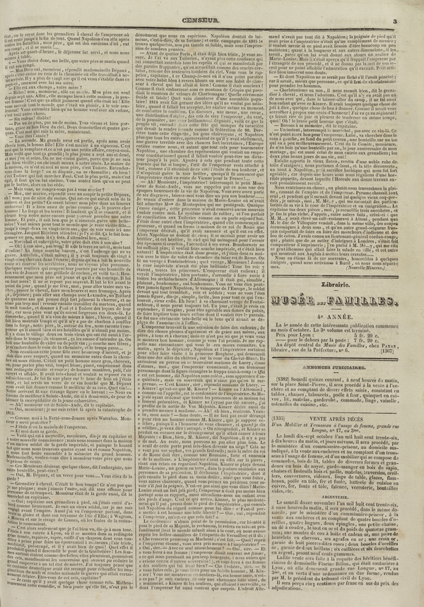 
						Affichage en mode lecture de la page
					