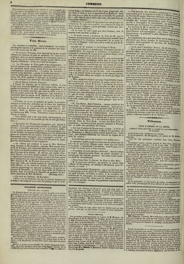 
						Affichage en mode lecture de la page
					