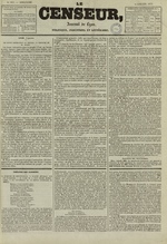 Le Censeur : journal de Lyon, politique, industriel et littéraire, N°663
