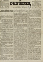 Le Censeur : journal de Lyon, politique, industriel et littéraire, N°666