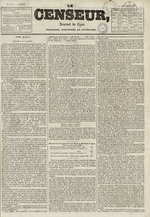 Le Censeur : journal de Lyon, politique, industriel et littéraire, N°671