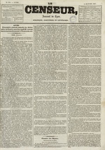 Le Censeur : journal de Lyon, politique, industriel et littéraire, N°670