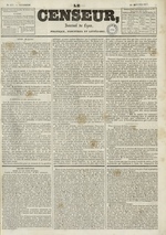 Le Censeur : journal de Lyon, politique, industriel et littéraire, N°673