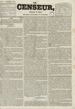 Le Censeur : journal de Lyon, politique, industriel et littéraire, N°677
