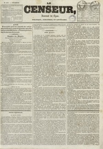 Le Censeur : journal de Lyon, politique, industriel et littéraire, N°678